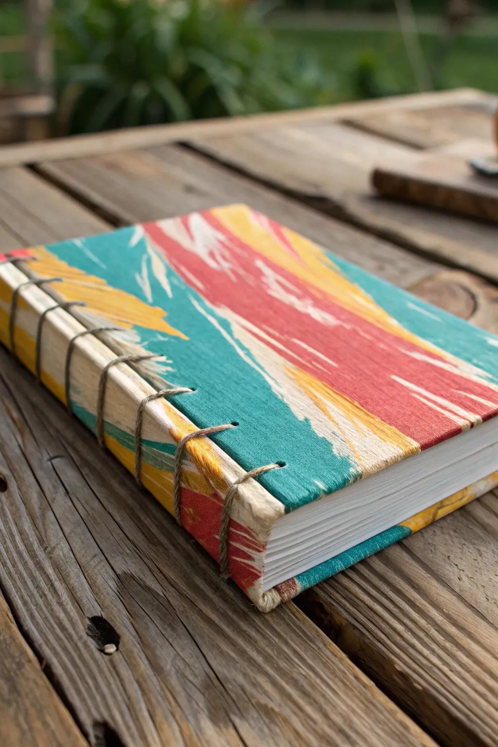Transform your books into stunning art pieces with vibrant, hand-painted covers!