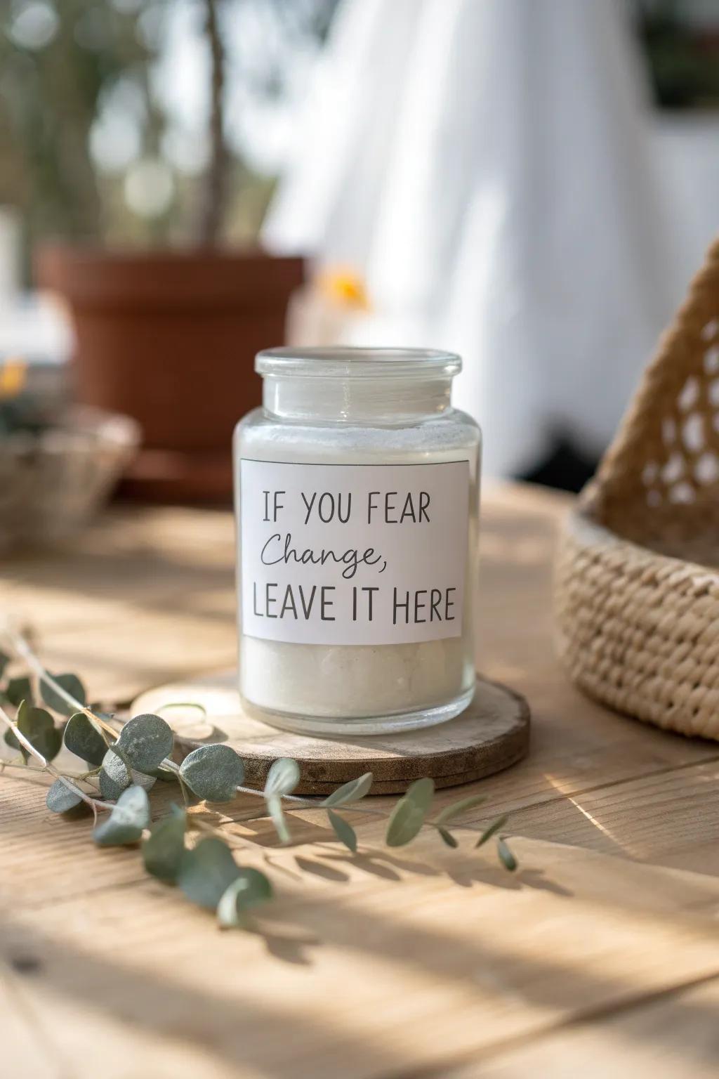 Add a touch of humor and style to your savings with this charming pun-ny jar!