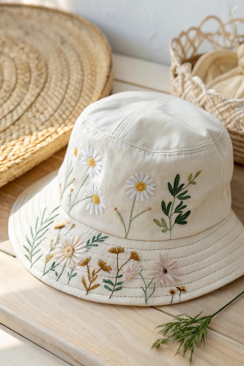 Elevate your style with a touch of floral fantasy - perfect for summer outings.