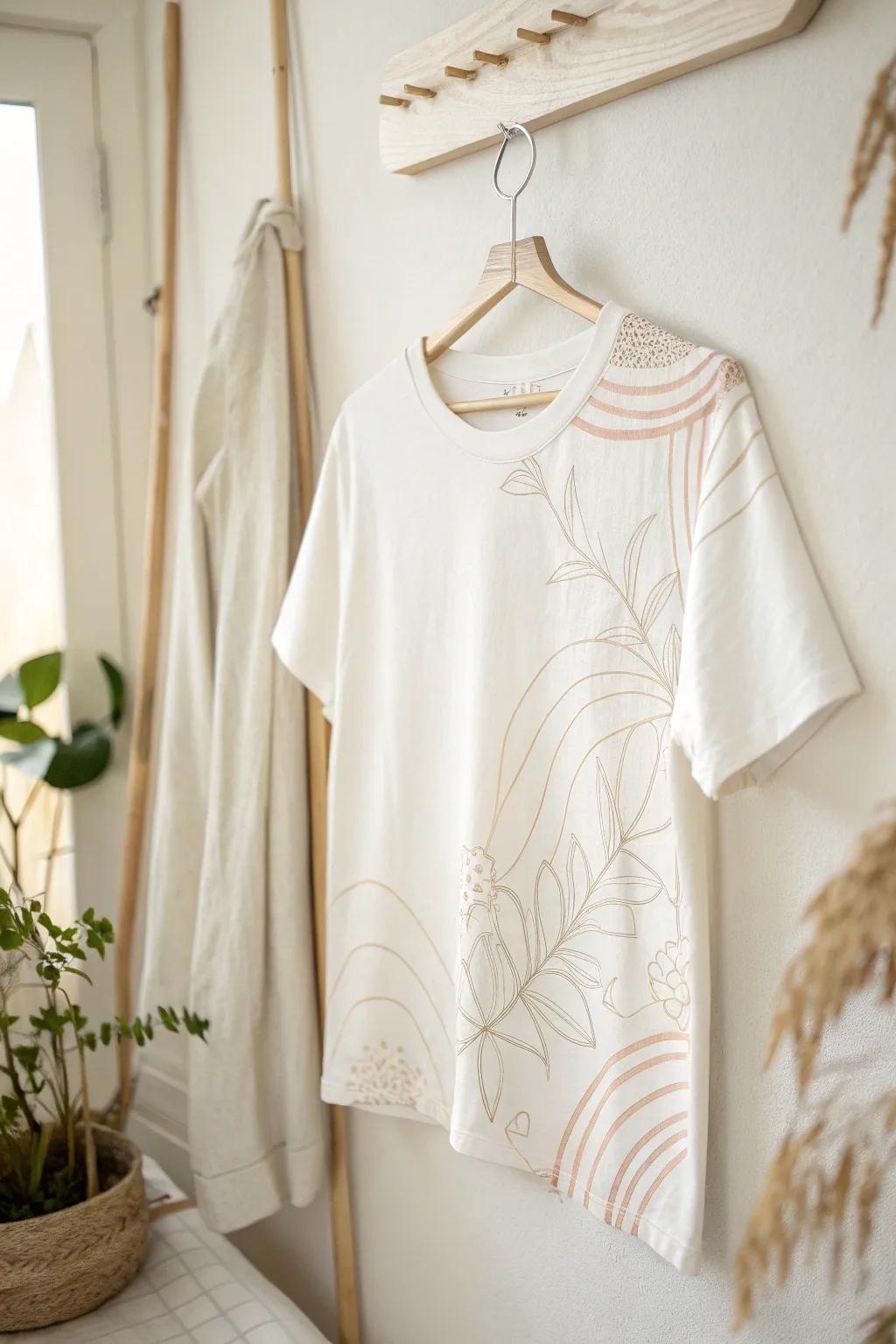 Elevate your style with custom HTV designs – simplicity meets artistry.