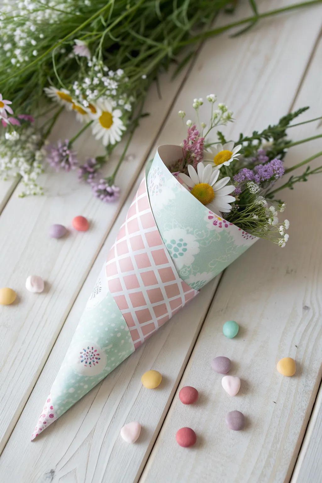 Celebrate May Day with a touch of elegance and simplicity. 🌸✨ #MinimalistCrafts #BohoChic