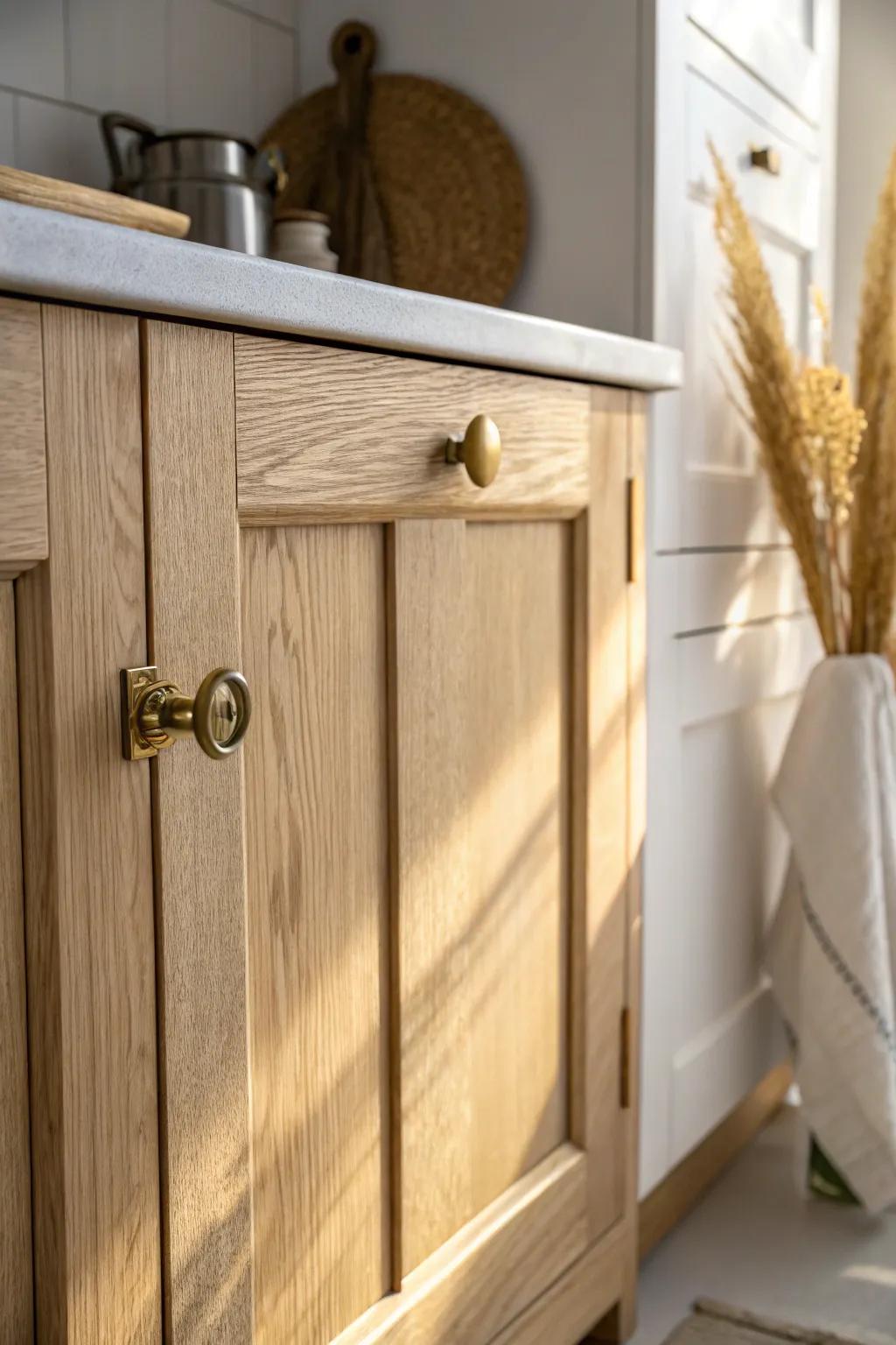 Classic Shaker door in white oak—timeless lines, warm grain, and effortless Scandinavian calm.