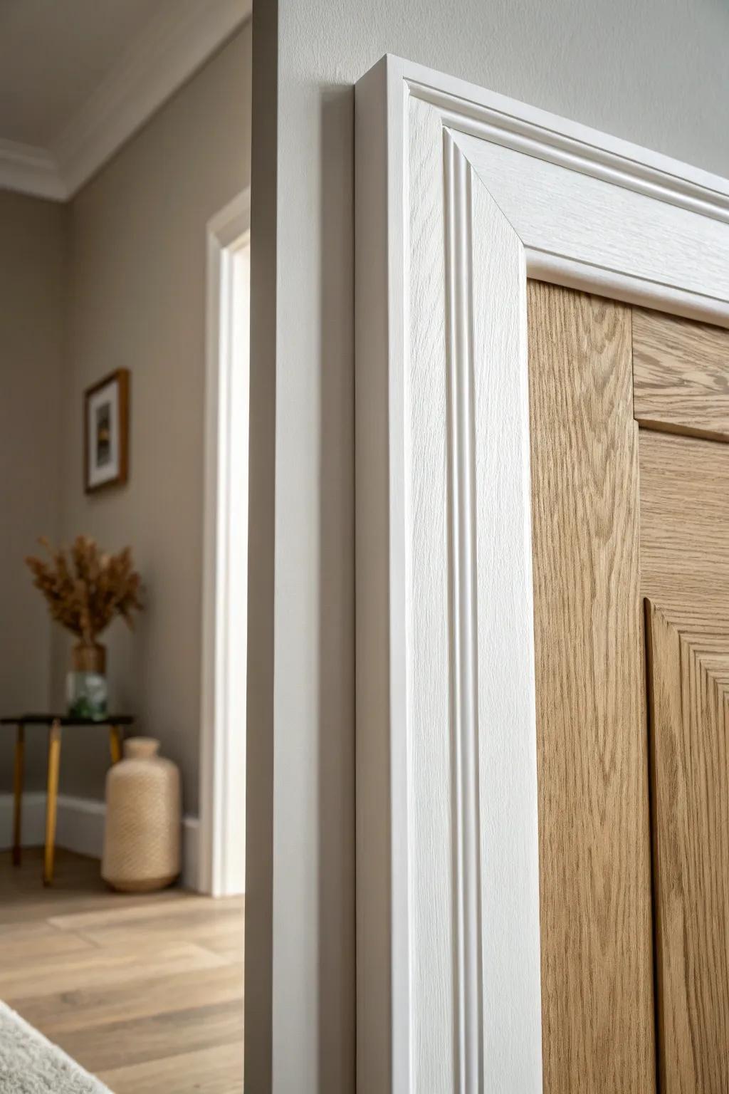 Flat stock casing gives doors and windows a crisp, modern refresh with clean, simple lines.