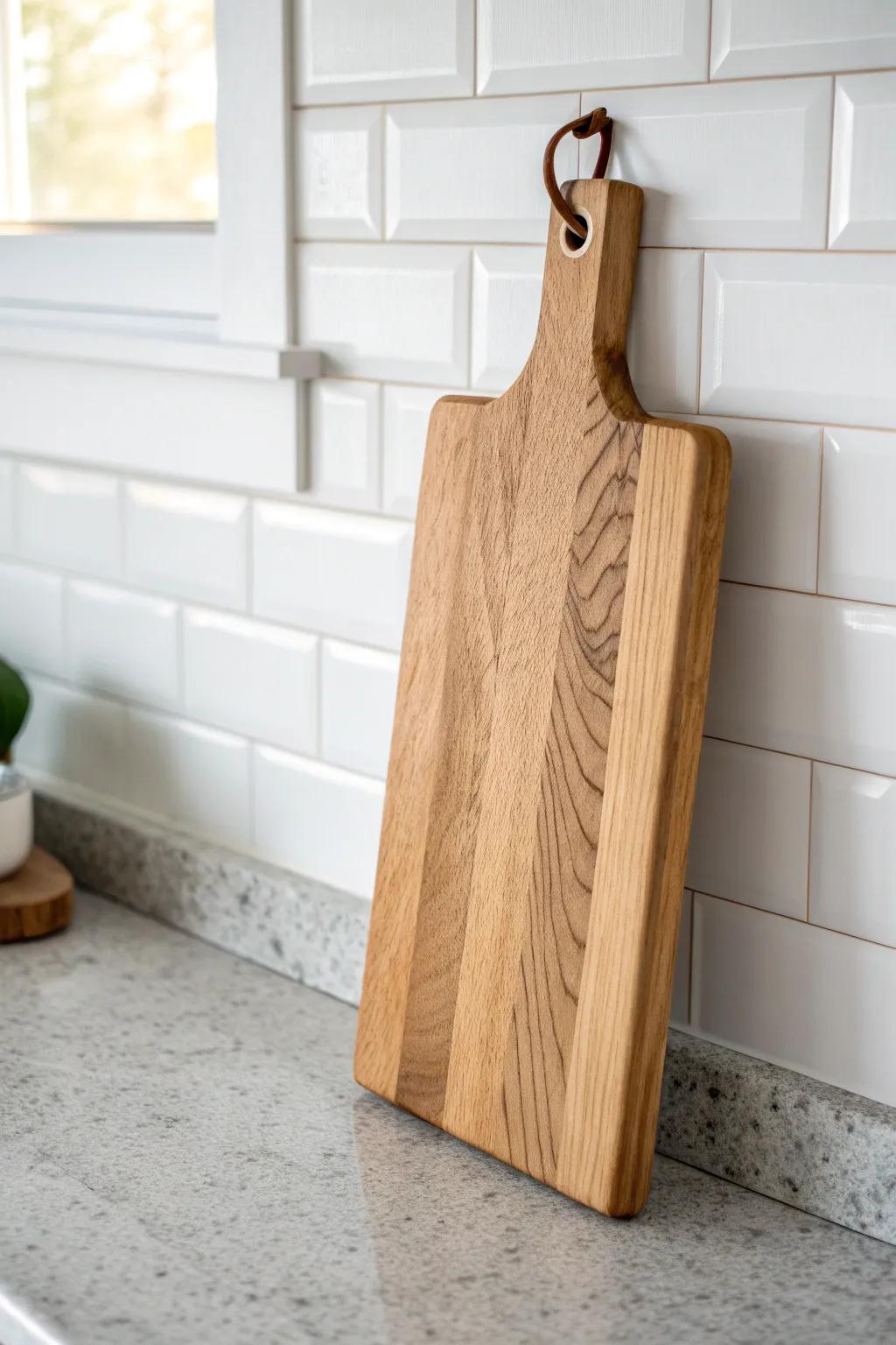 Crisp white horizontal shiplap brightens the kitchen—sealed for wipe-clean, everyday beauty.
