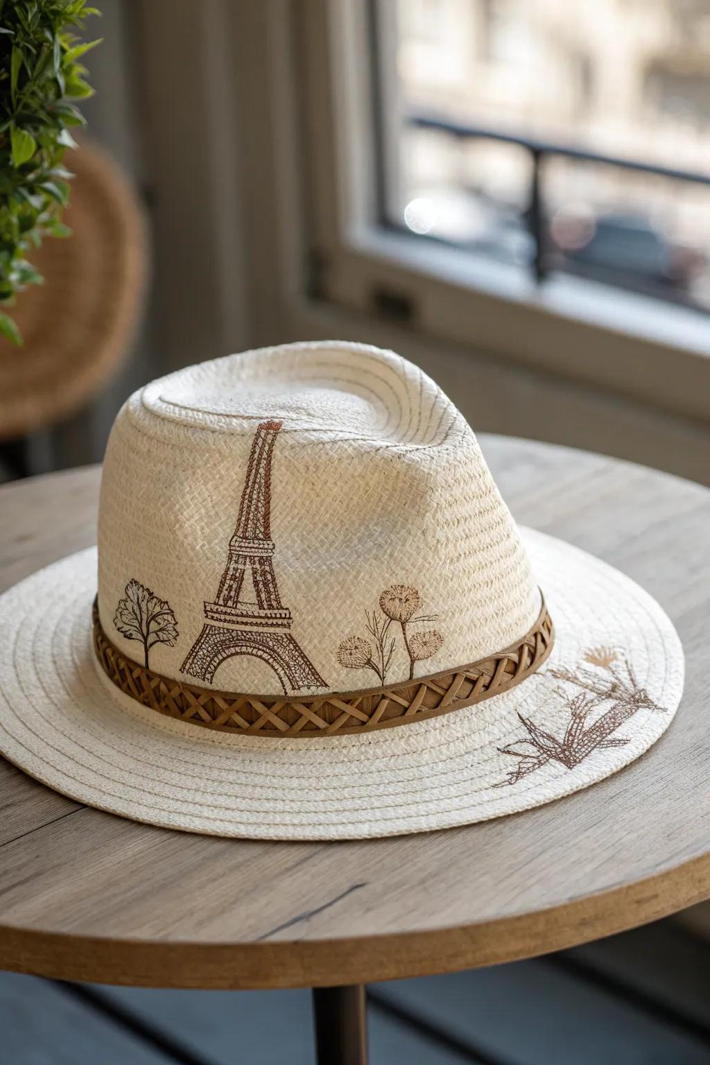 Capture your adventures with elegant embroidery - keep the spirit of Paris alive wherever you go.