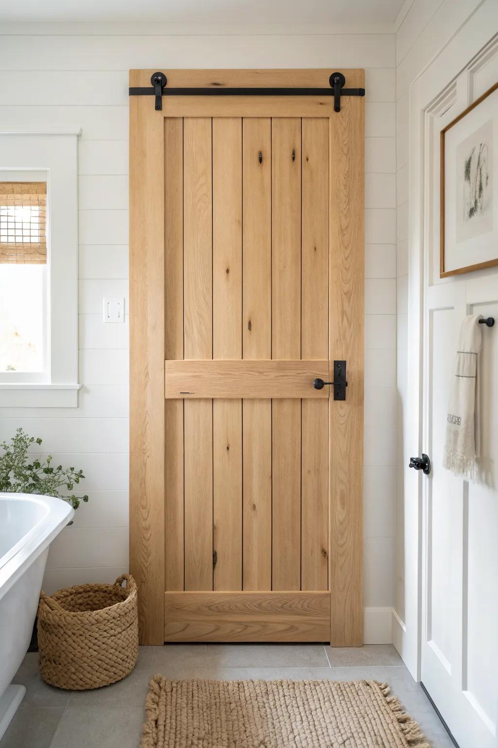 Board-and-batten shadow lines add instant farmhouse charm—simple, warm, and handcrafted.