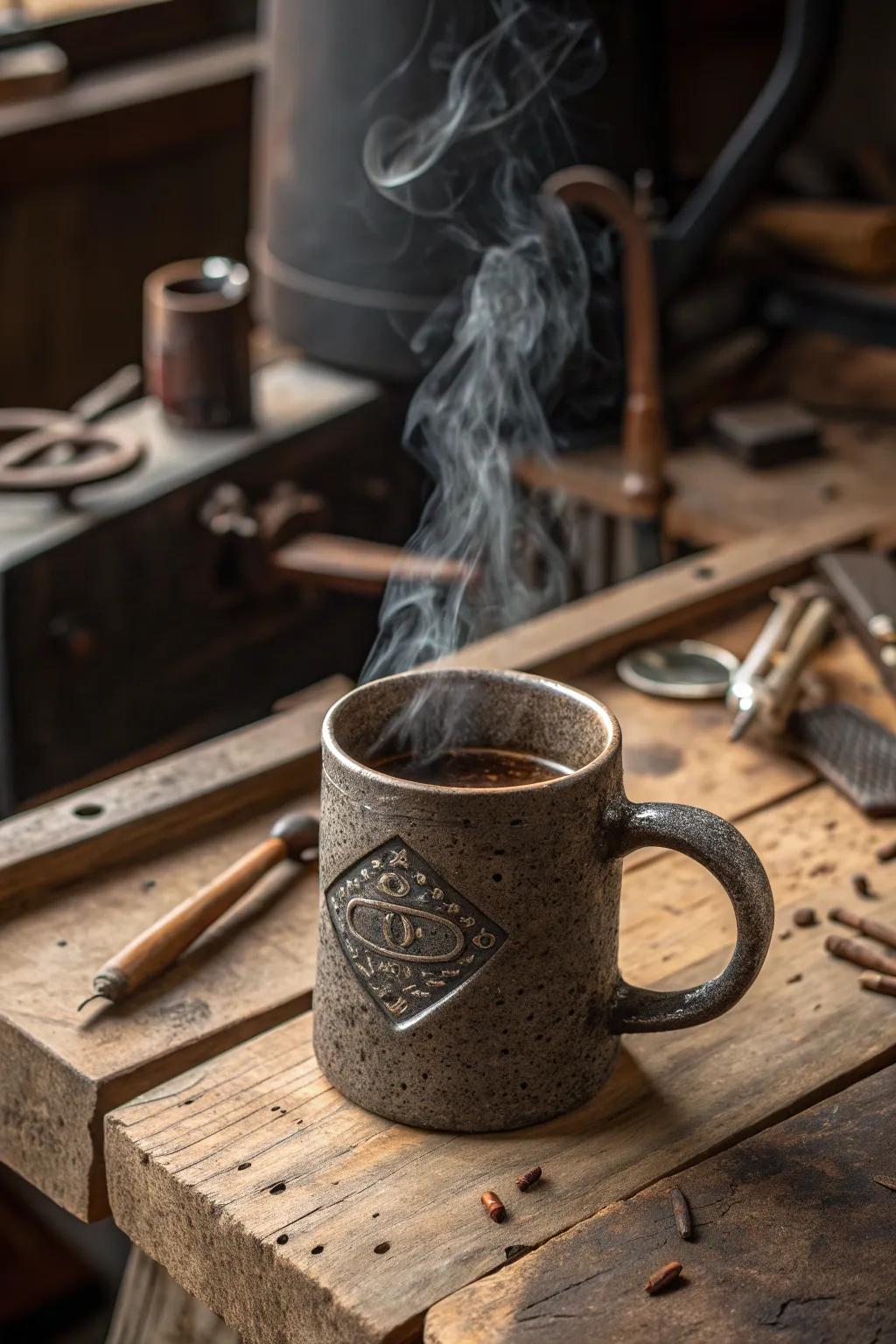 Sip in style: Elevate your workshop breaks with a personalized touch.