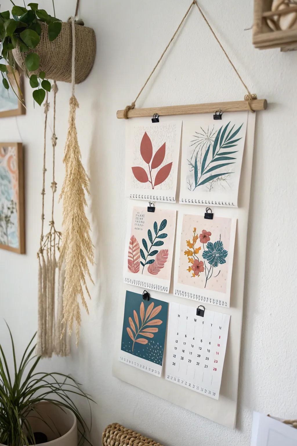 Elevate your organization with a handcrafted calendar that inspires creativity and simplicity.