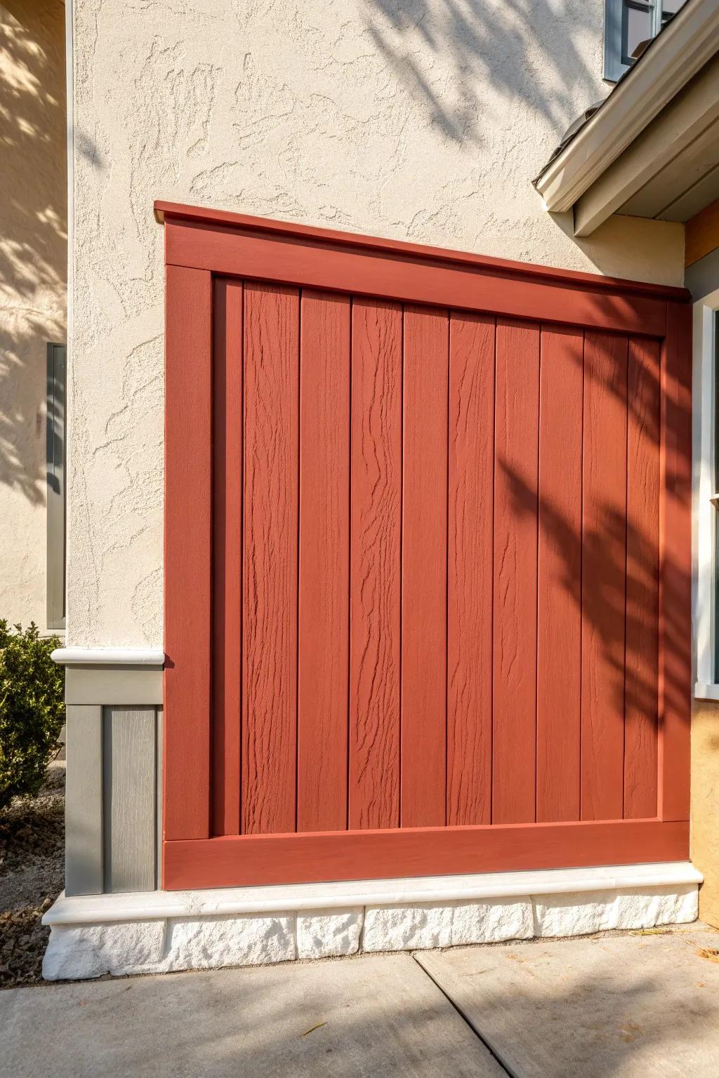 Fiber cement siding nails a painted-wood finish for barndominiums, with far less upkeep.