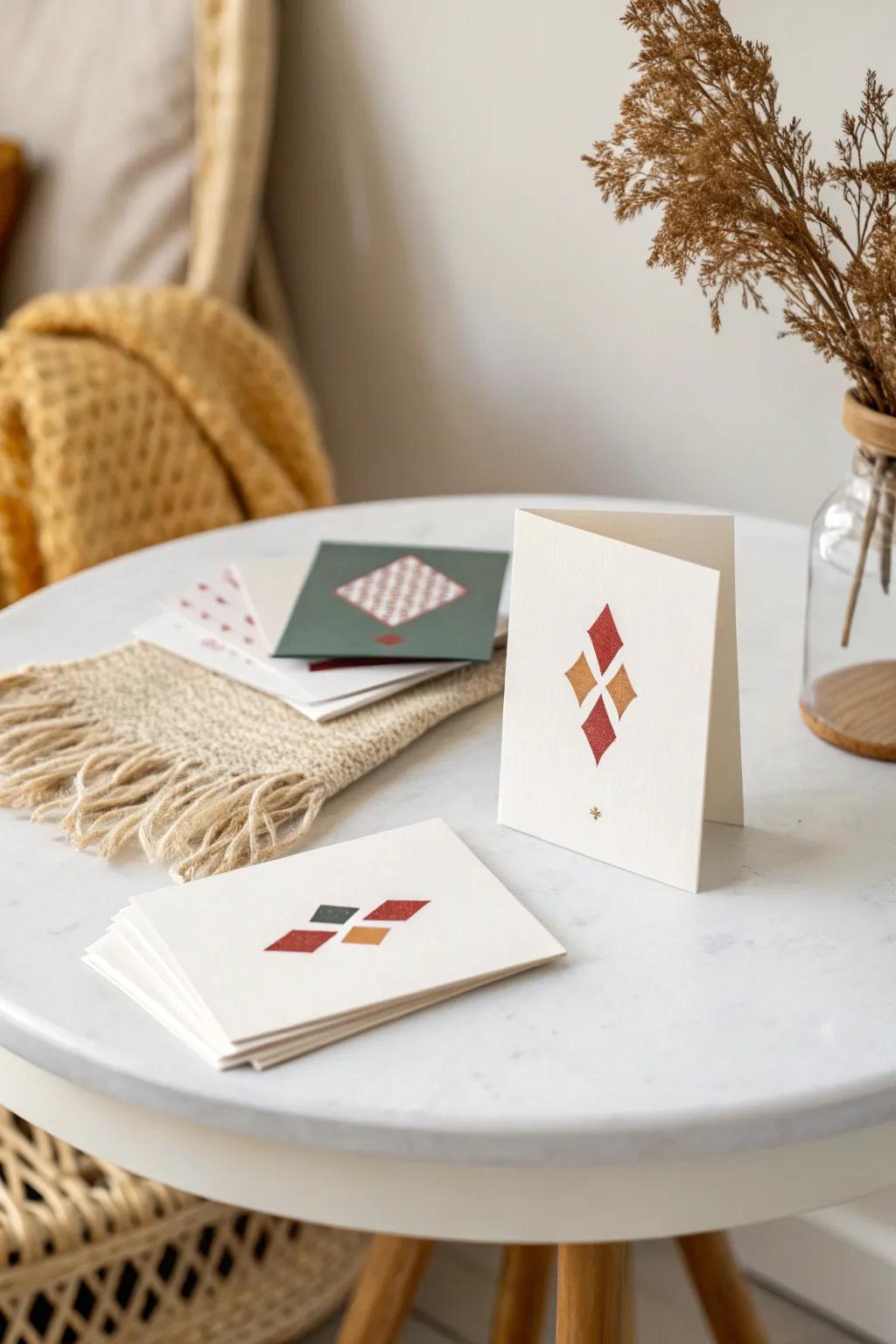 Add a touch of brilliance to your cards with a glossy crystal glaze for that perfect, eye-catching finish.