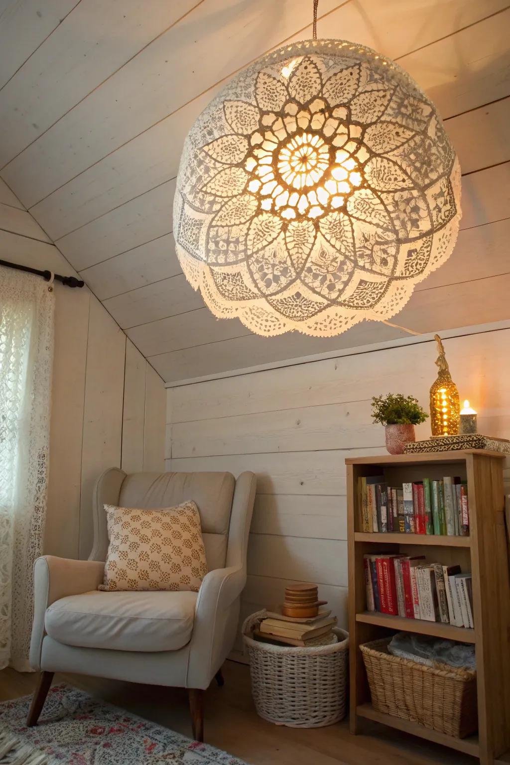 Transform your space with a Vintage Doily Delight—where nostalgia meets minimalist elegance.