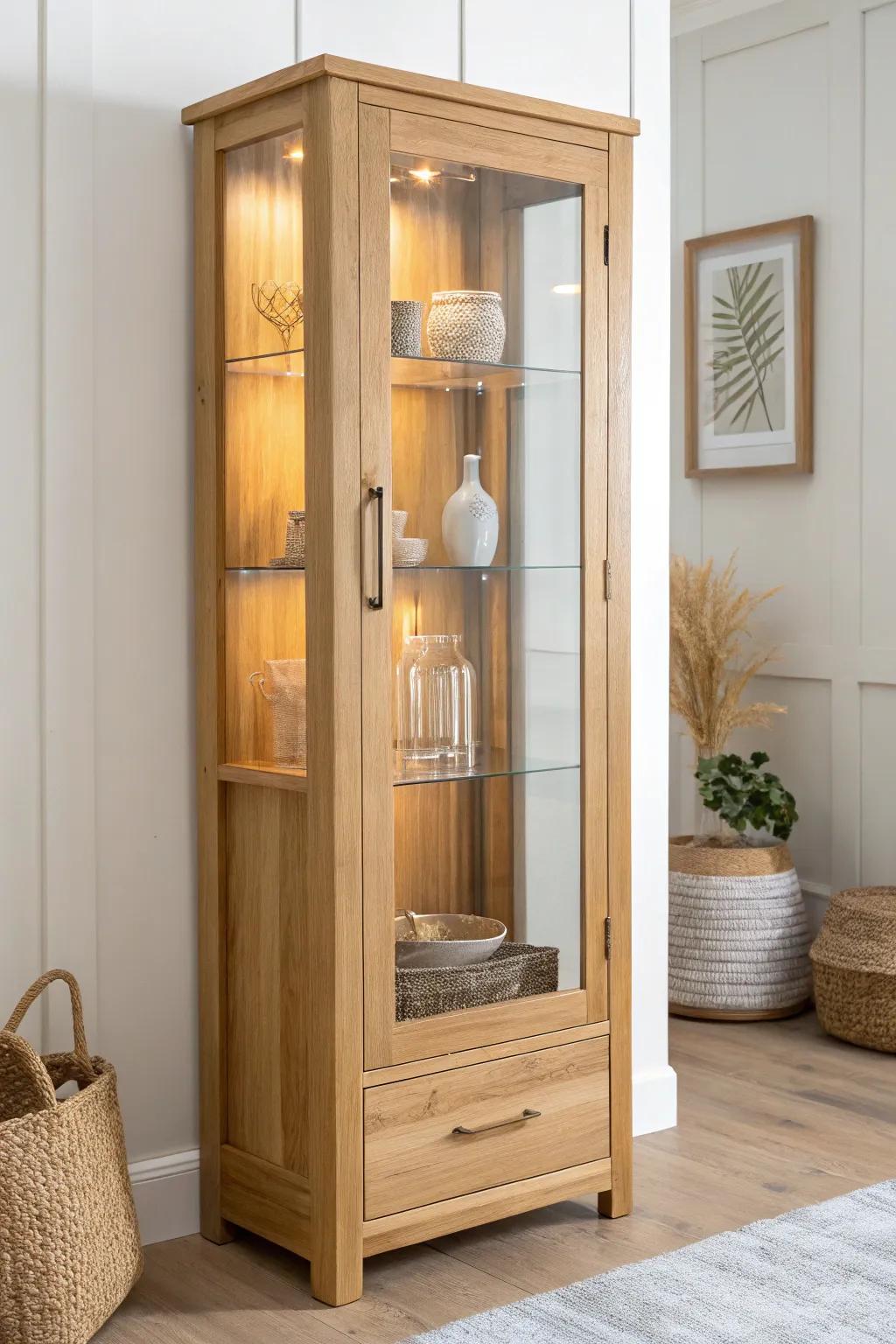 Motion-activated glow that makes your display cabinet feel interactive and luxe.