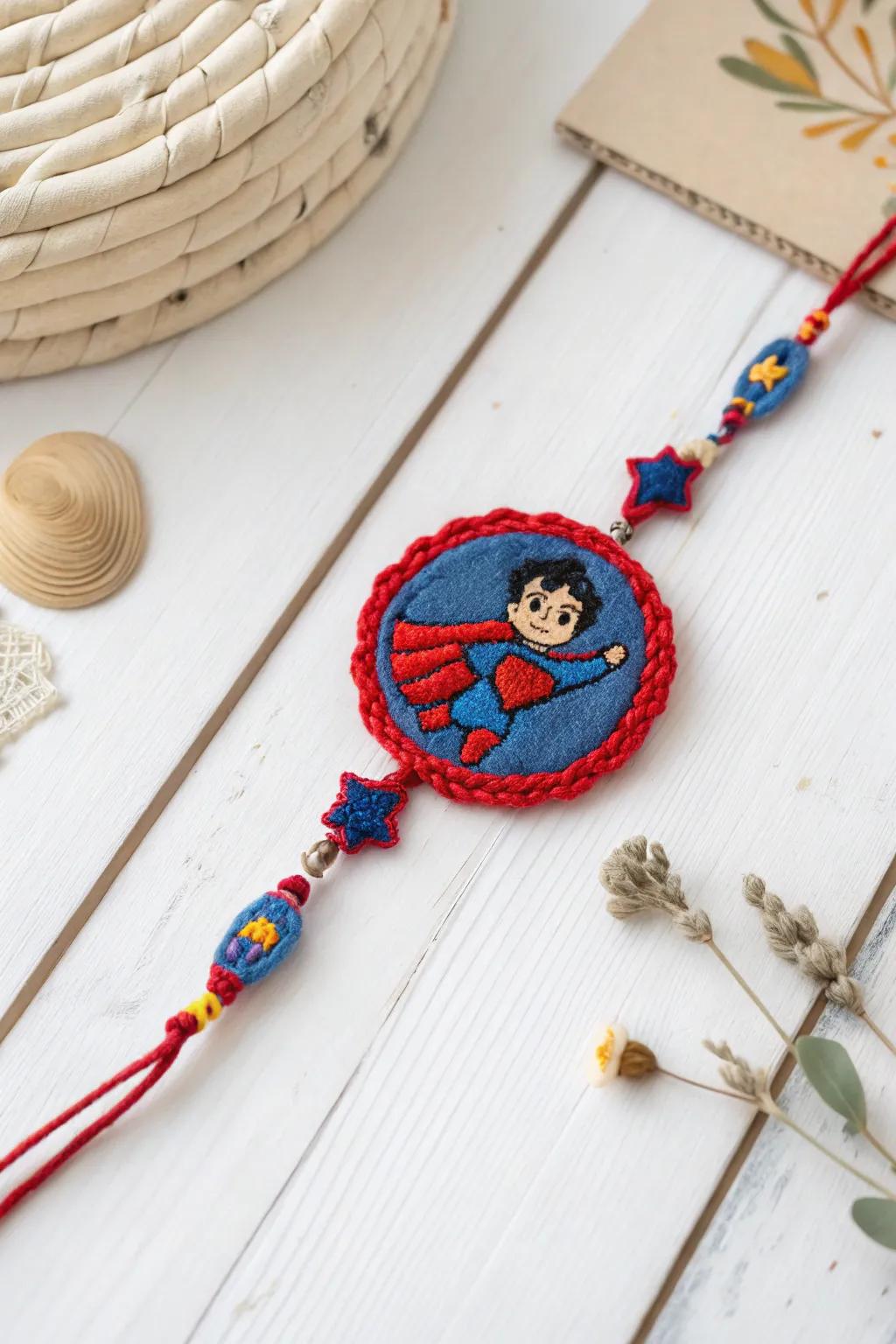 Add a playful twist to tradition with a cartoon character rakhi! Perfect for bringing a smile to your sibling's face.
