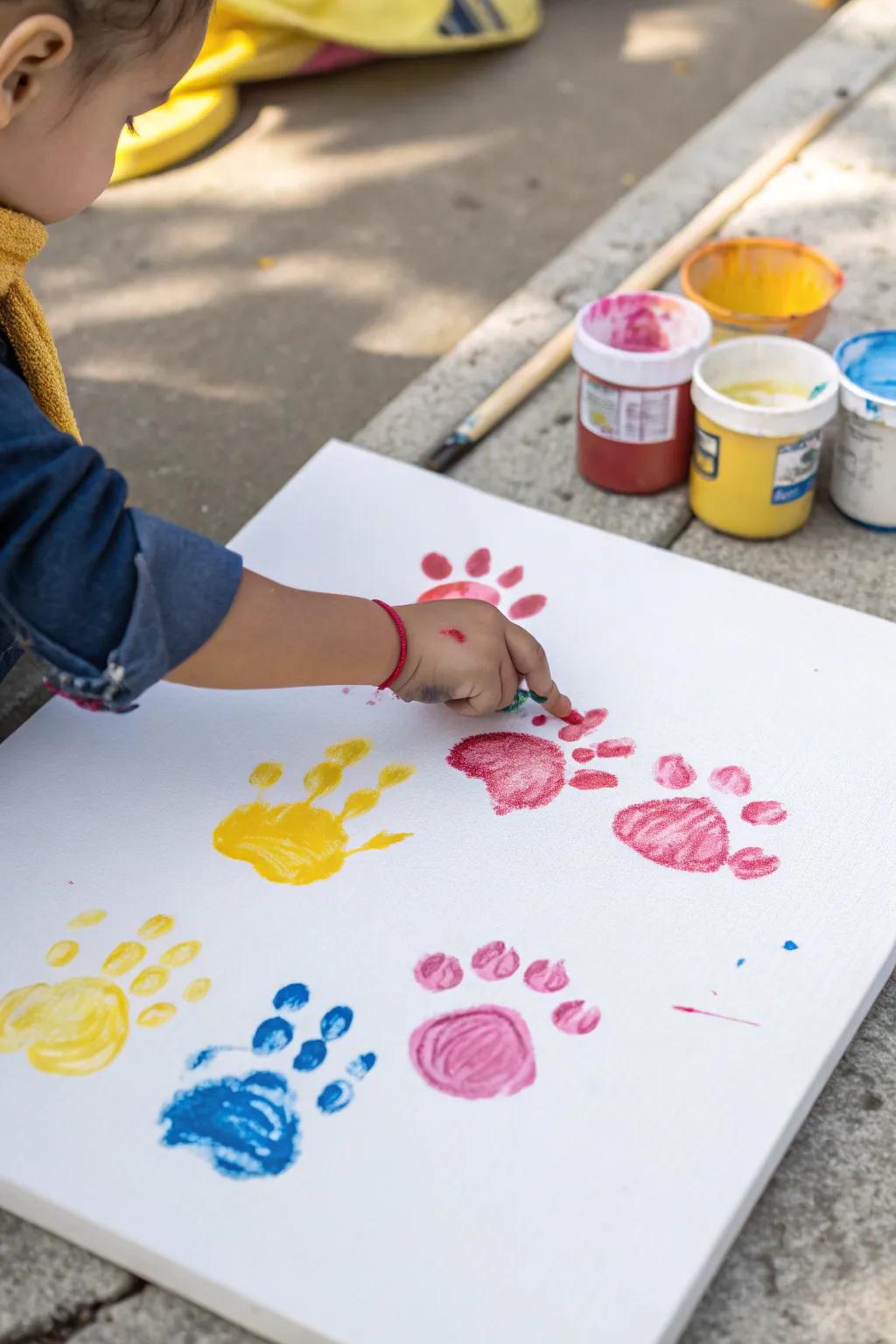 Unleash creativity with every fingerprint — where vibrant colors meet playful imagination!