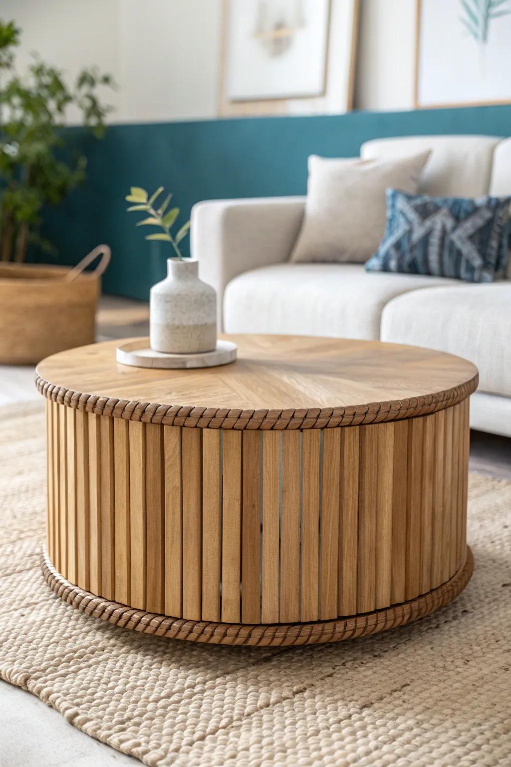 Half-round trim creates crisp fluted lines—fast, clean, and beautifully refined.