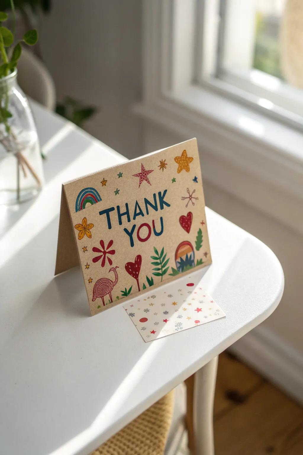 Unleash creativity with sticker fun—where little hands create heartfelt masterpieces.