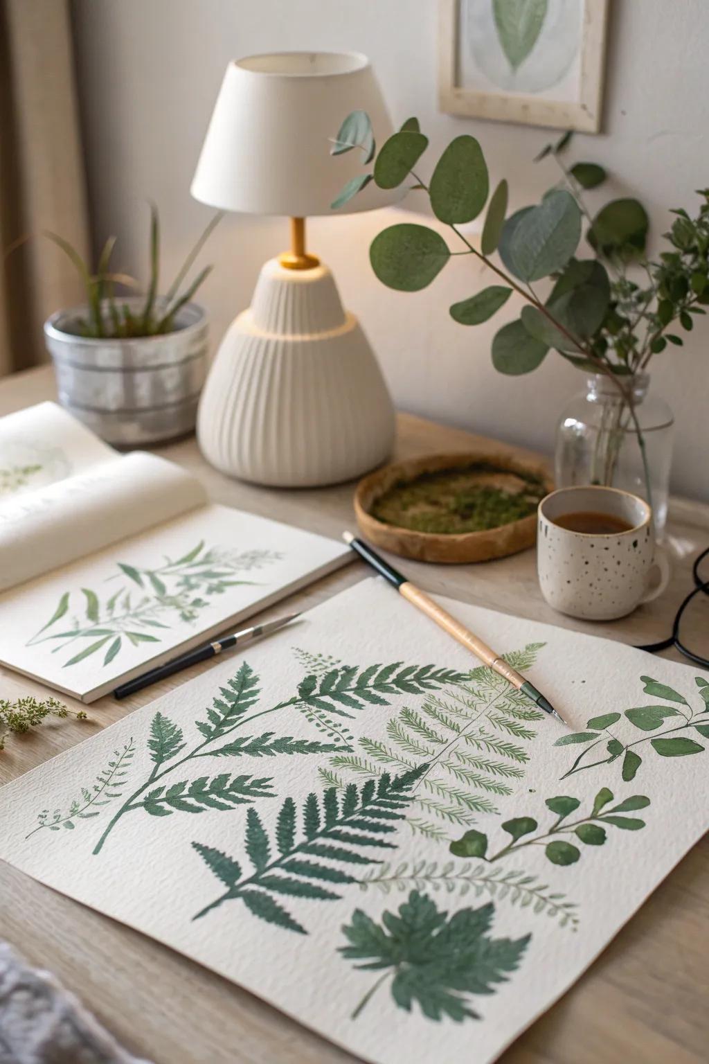 Transform your spills into stunning botanical art with a touch of Scandinavian simplicity.