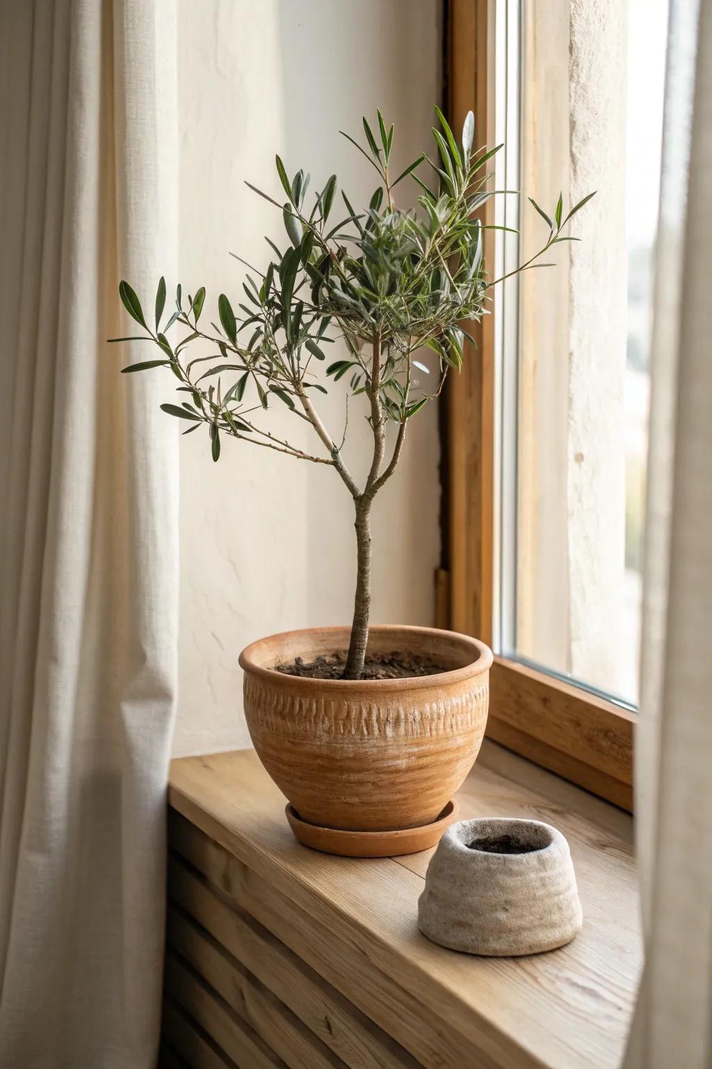 Lean into terracotta—one clay planter by a sunny window instantly warms neutral boho decor.