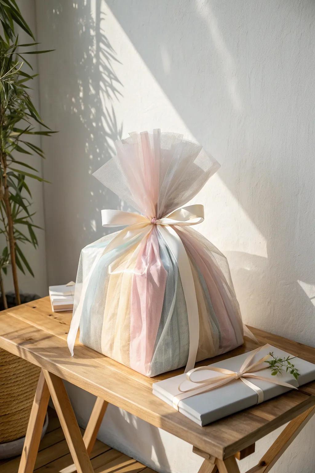 Wrap your gifts with layers of elegance and simplicity.