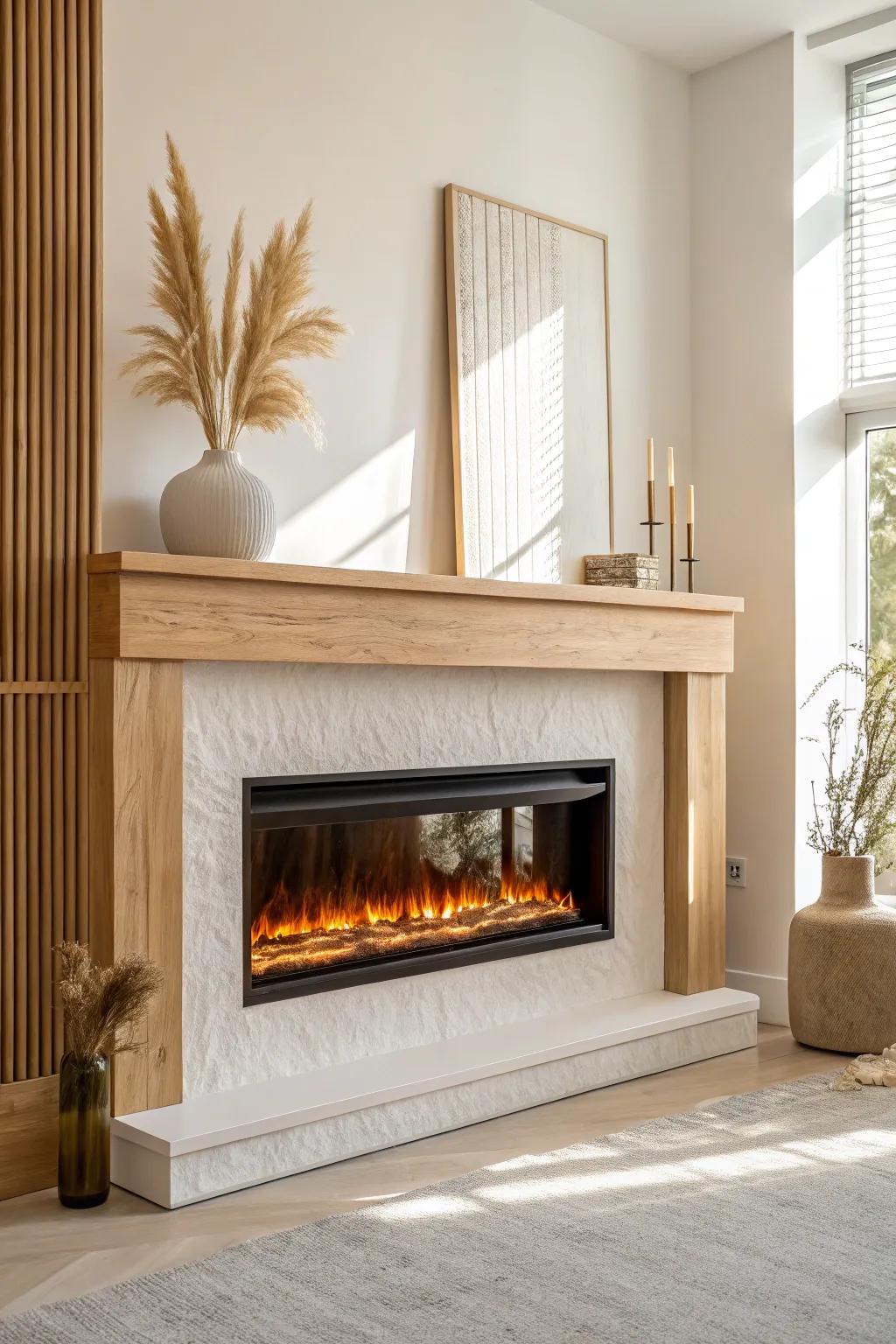 Float the sofa toward the fireplace wall—instant makeover with zero construction today.