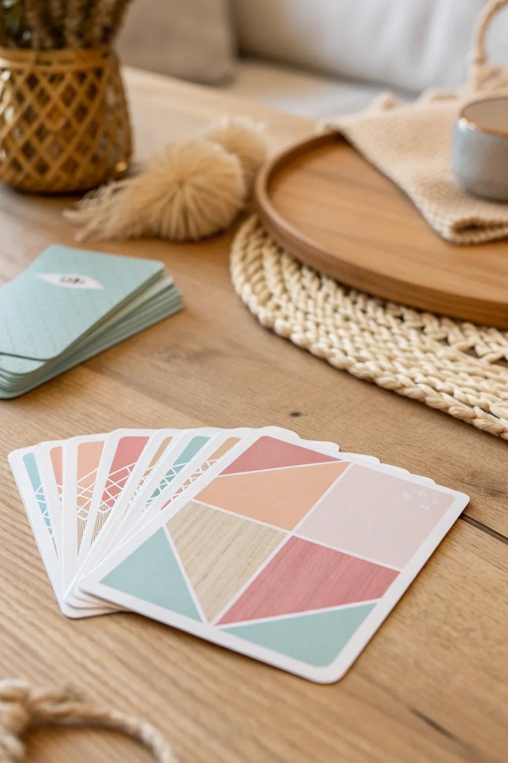 Unleash your tactical prowess with this beautifully crafted color block strategy game. #MinimalistGaming #ScandiBohoStyle