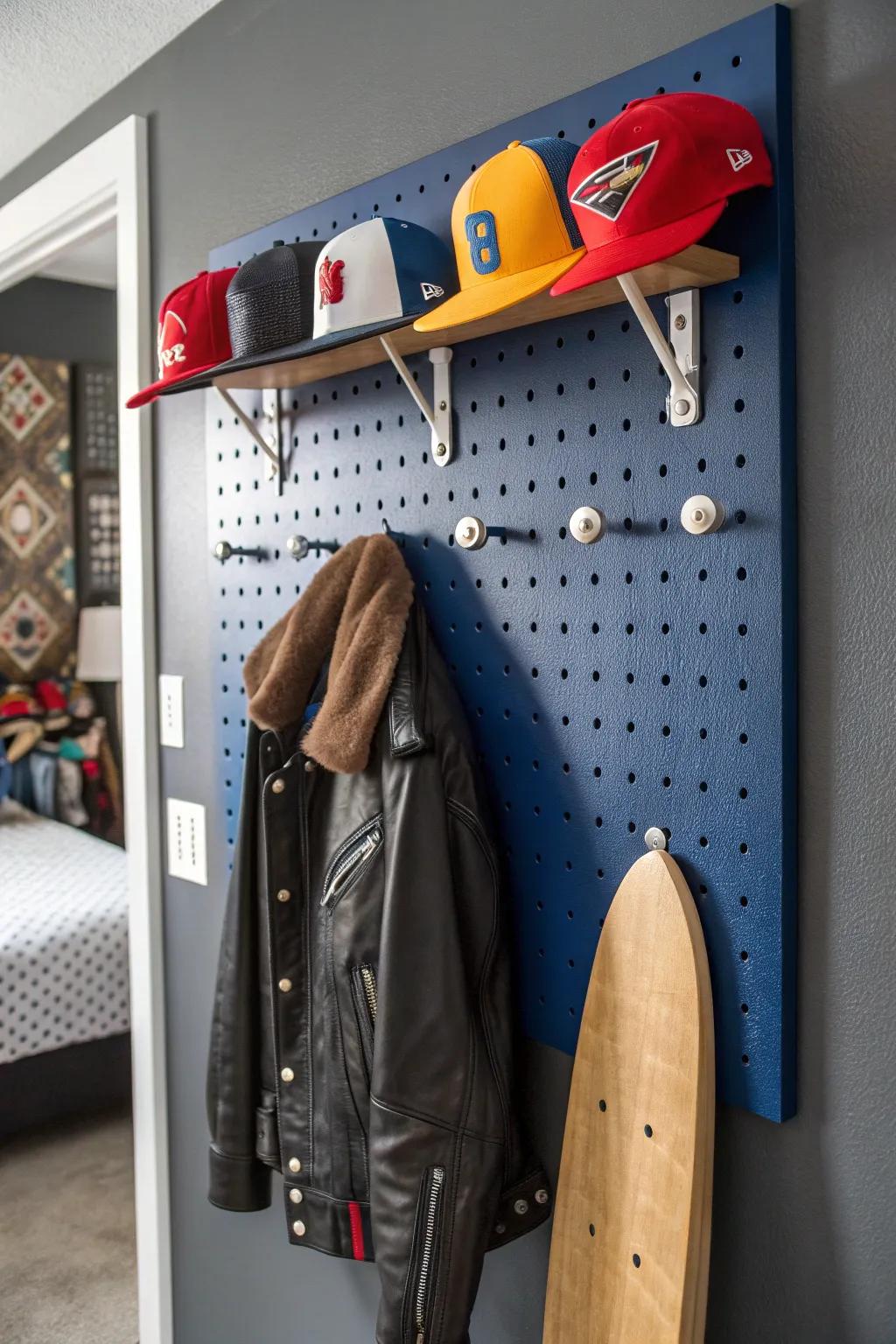 Elevate your space with bold and functional wall-mounted organizers.