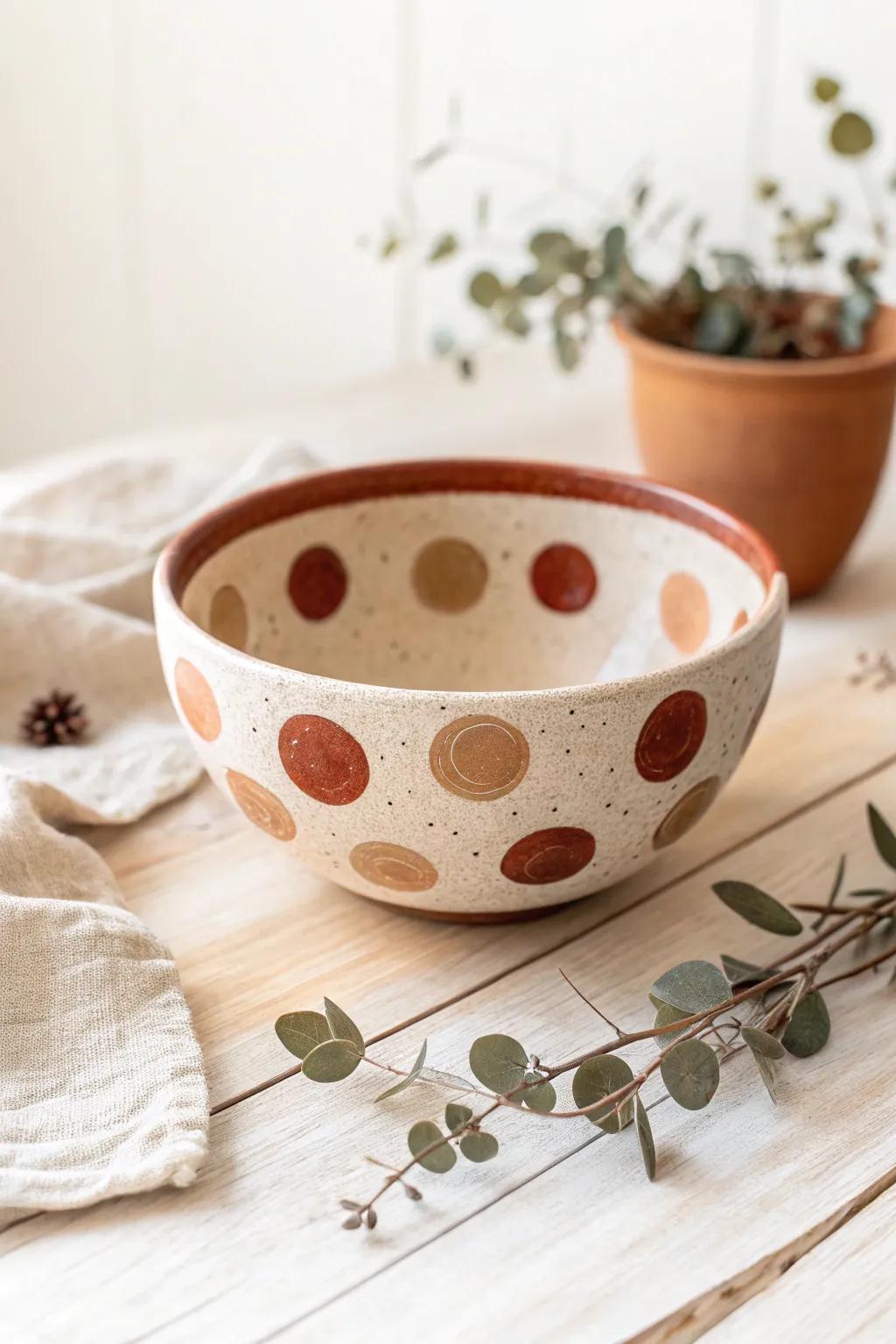 Add a splash of joy to your mornings with playful polka dots!