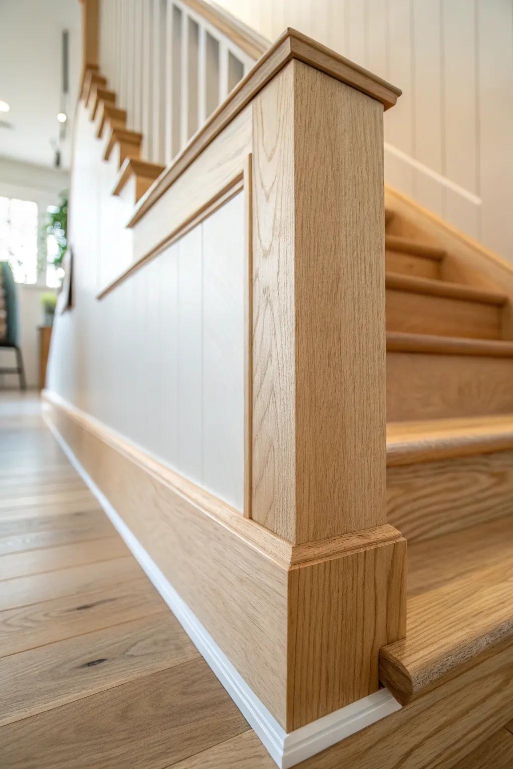 Clean shiplap trim butt-joint return into a corner board—durable lines, no tricky miters.