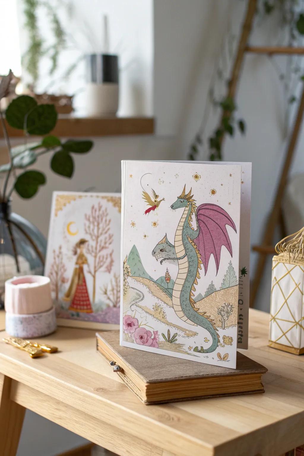 Unleash your creativity with these enchanting fantasy cards. Dive into a world of magic and wonder.