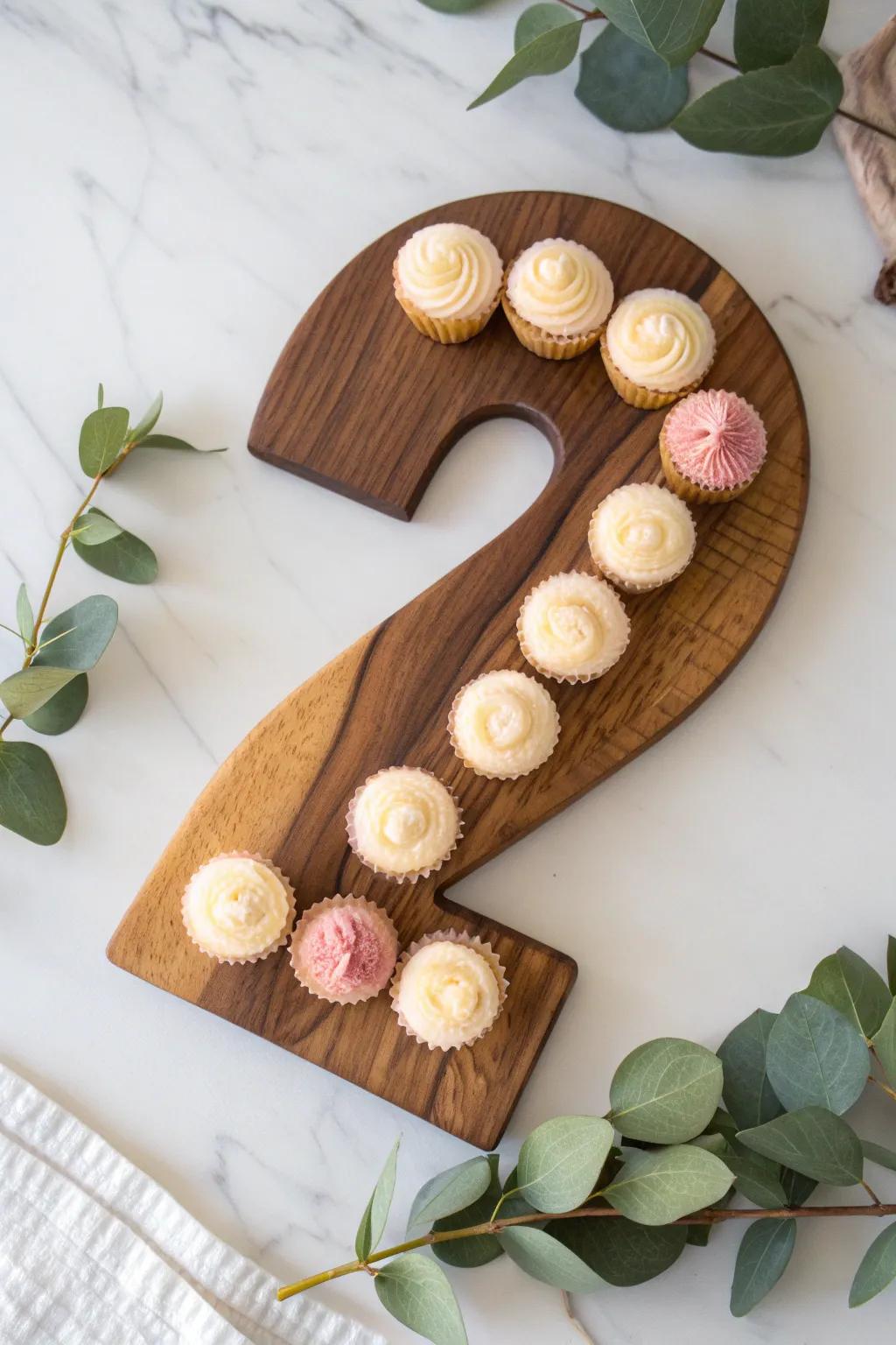 A sweet surprise: twins on the way! 🎉 #NumberCharcuterie #MinimalistBoho