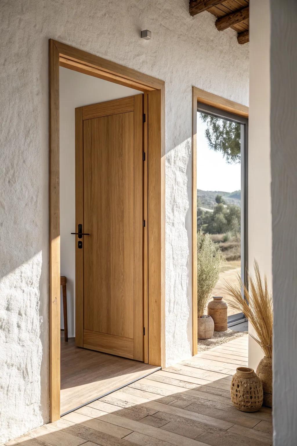 Crisp shadow-reveal trim: a clean negative-space line that makes your doorway feel intentional.