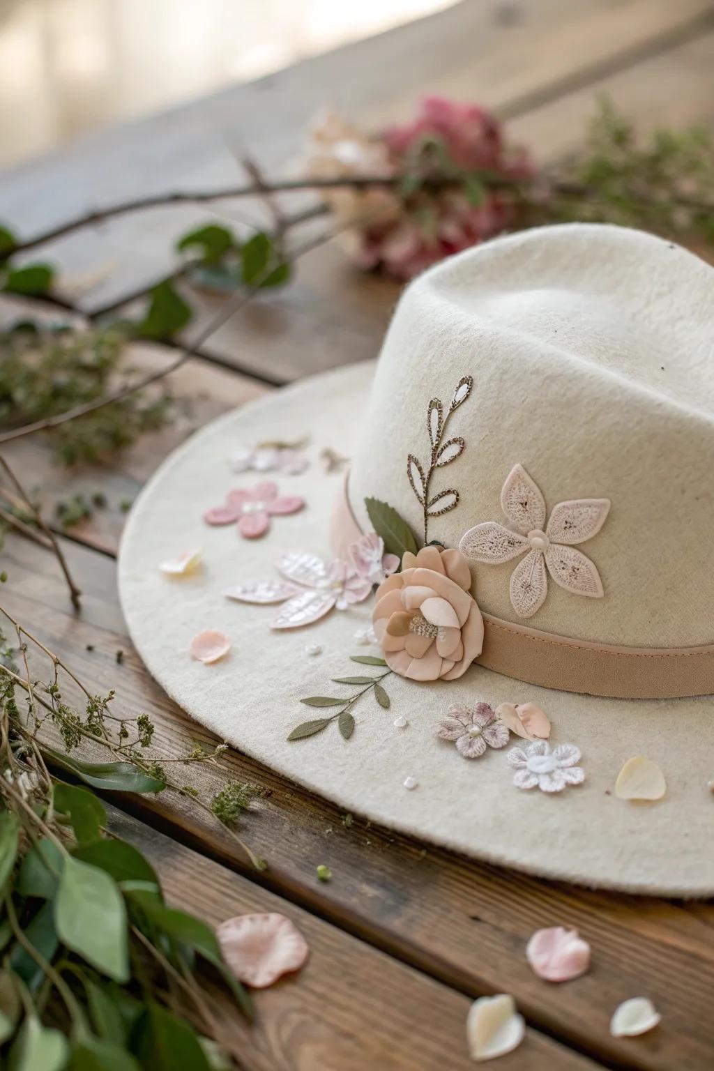 Embrace the charm of spring with a touch of felted elegance.