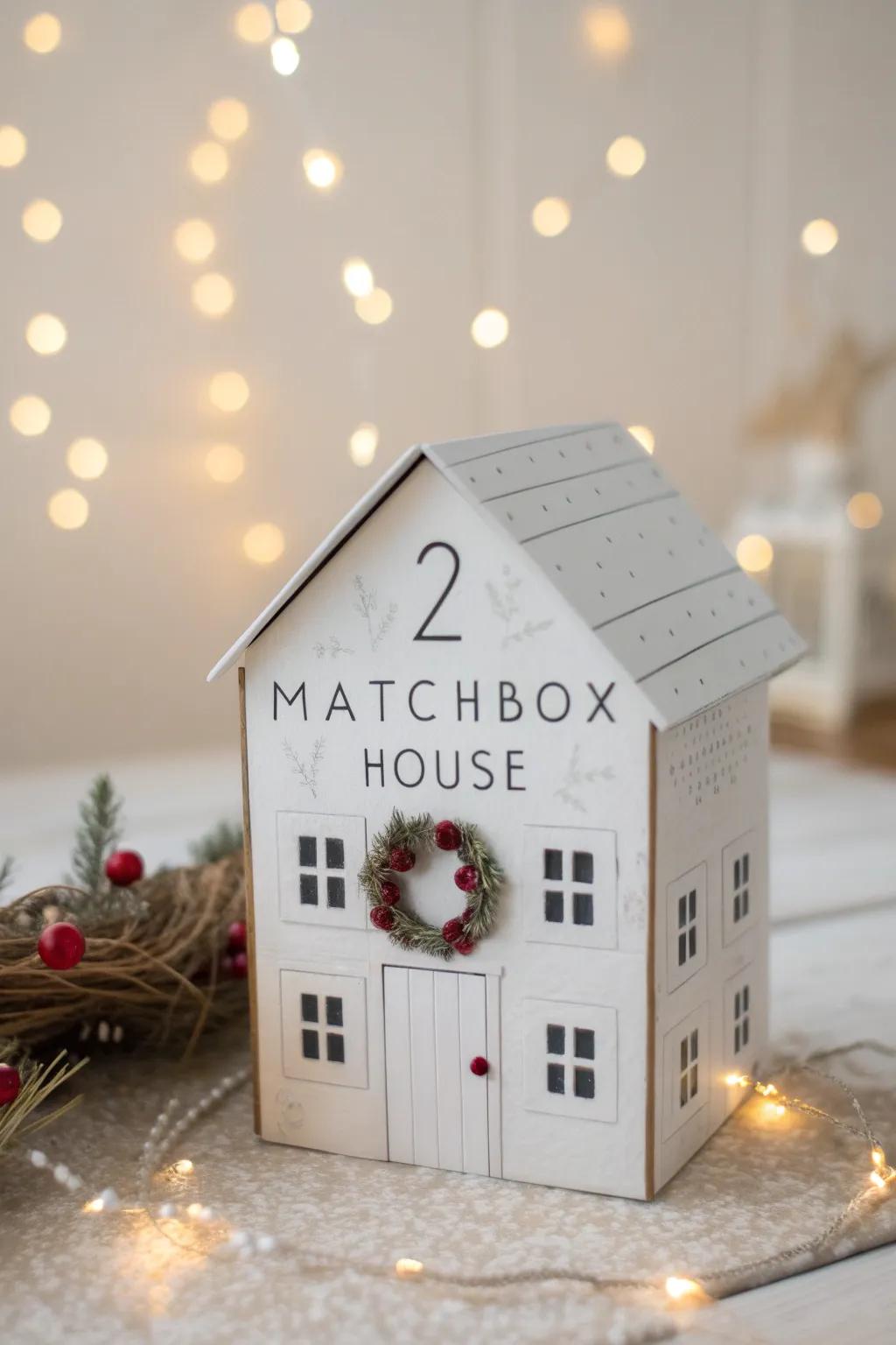Step into the magic of the season with a DIY matchbox Christmas village—each house holds a delightful surprise!