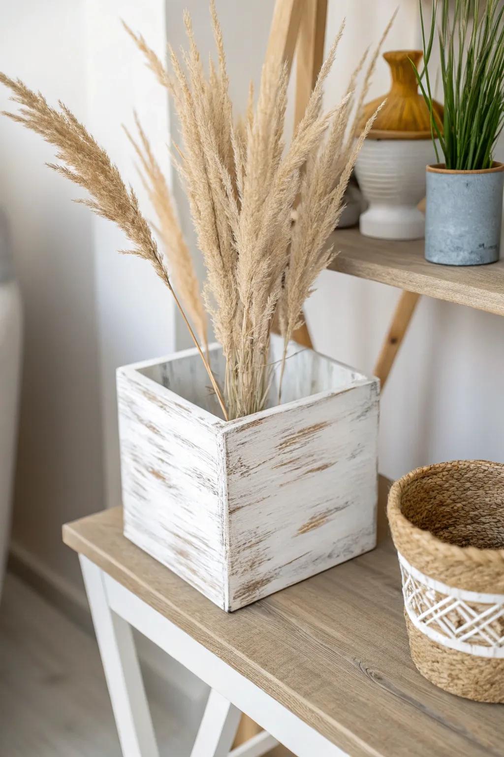 Embrace the timeless charm of whitewashing in your decor. Perfect for both modern and traditional spaces.