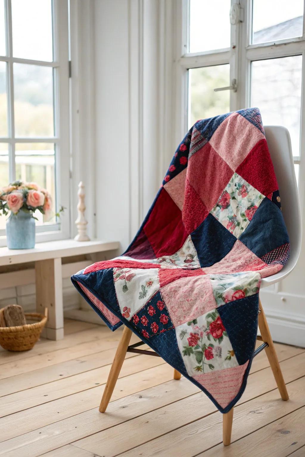 Unexpected beauty in every stitch—discover the art of quirky quilt combinations.