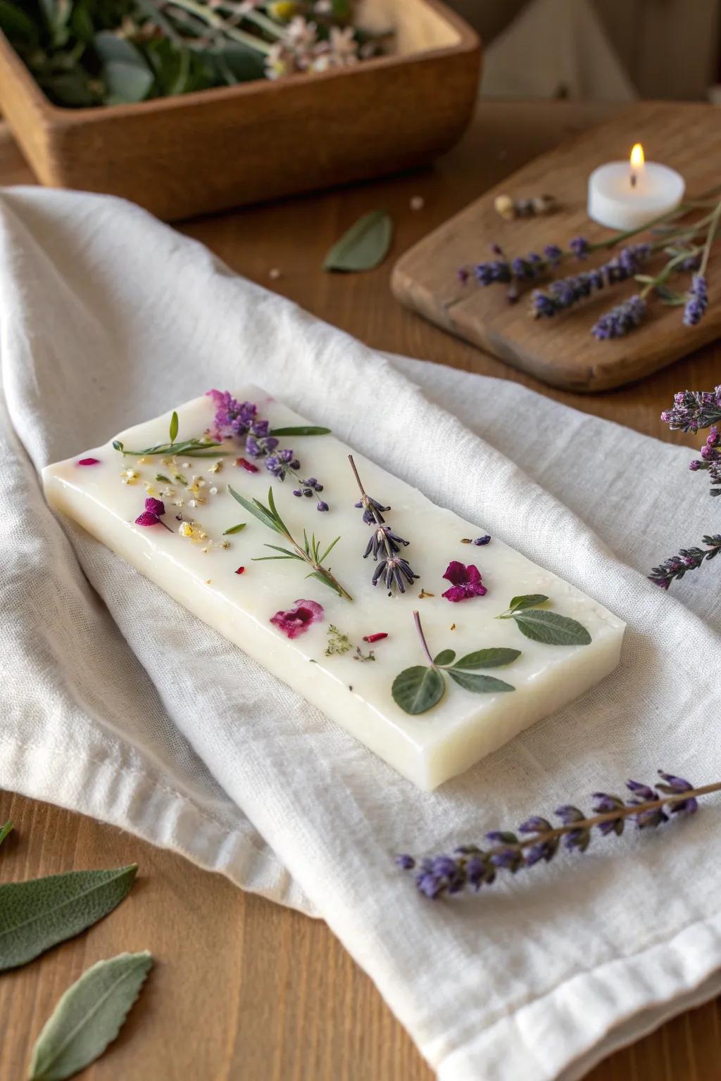 Elevate your space with the natural beauty of handcrafted scented wax sachets, where simplicity meets elegance.