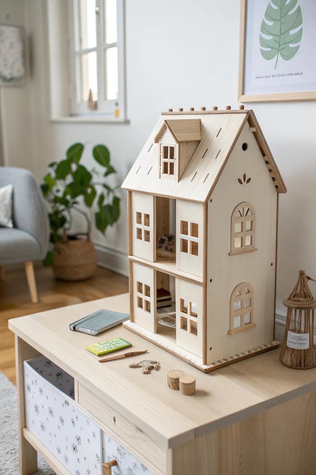 Secret spy dollhouse: hidden drawers and flip-up panels for endless “classified” discoveries.