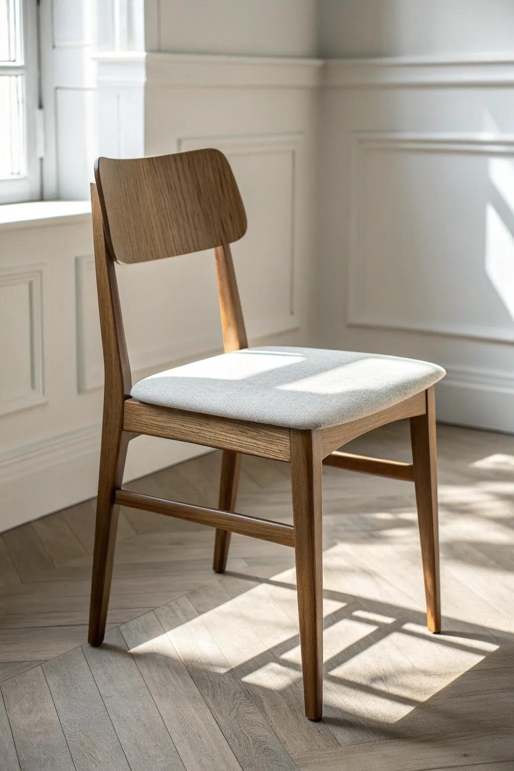 Same chair silhouette, custom hardware mix—brackets, nailheads, and contrast stretchers.