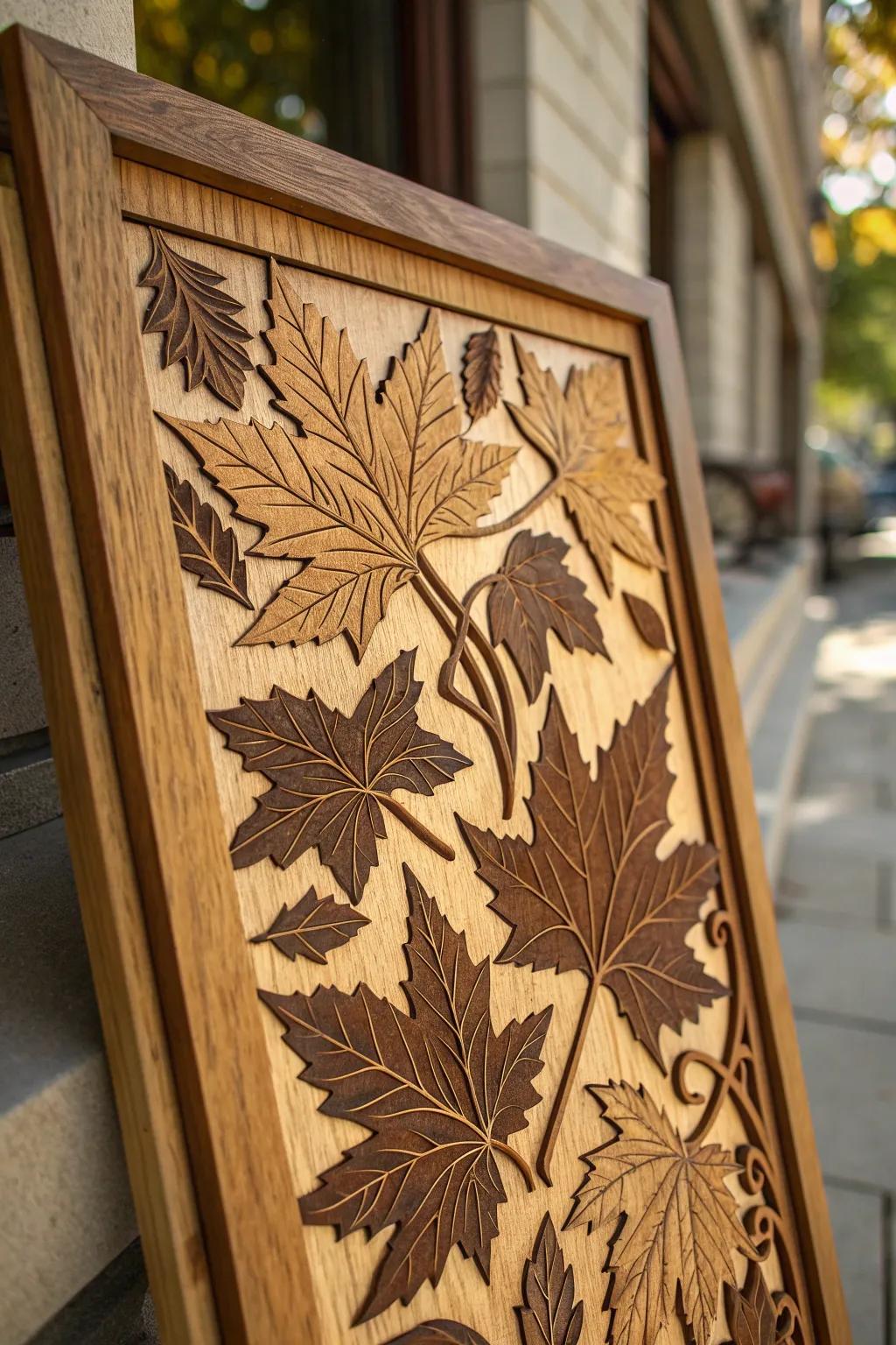 Celebrate the beauty of craftsmanship with seasonal wood burning stencils.