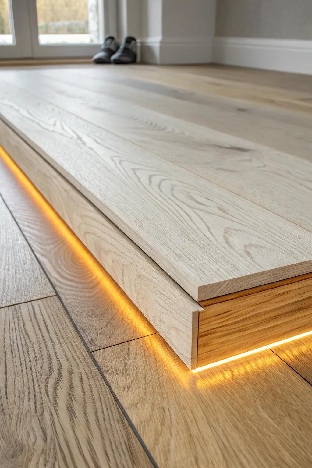 Engineered oak over radiant heat: a cozy, stable loft floor build that feels luxe in winter.