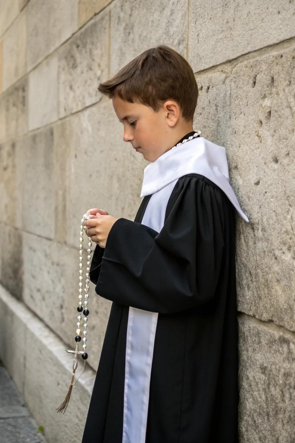 Embodying Devotion: A young soul in the footsteps of Saint John Vianney.