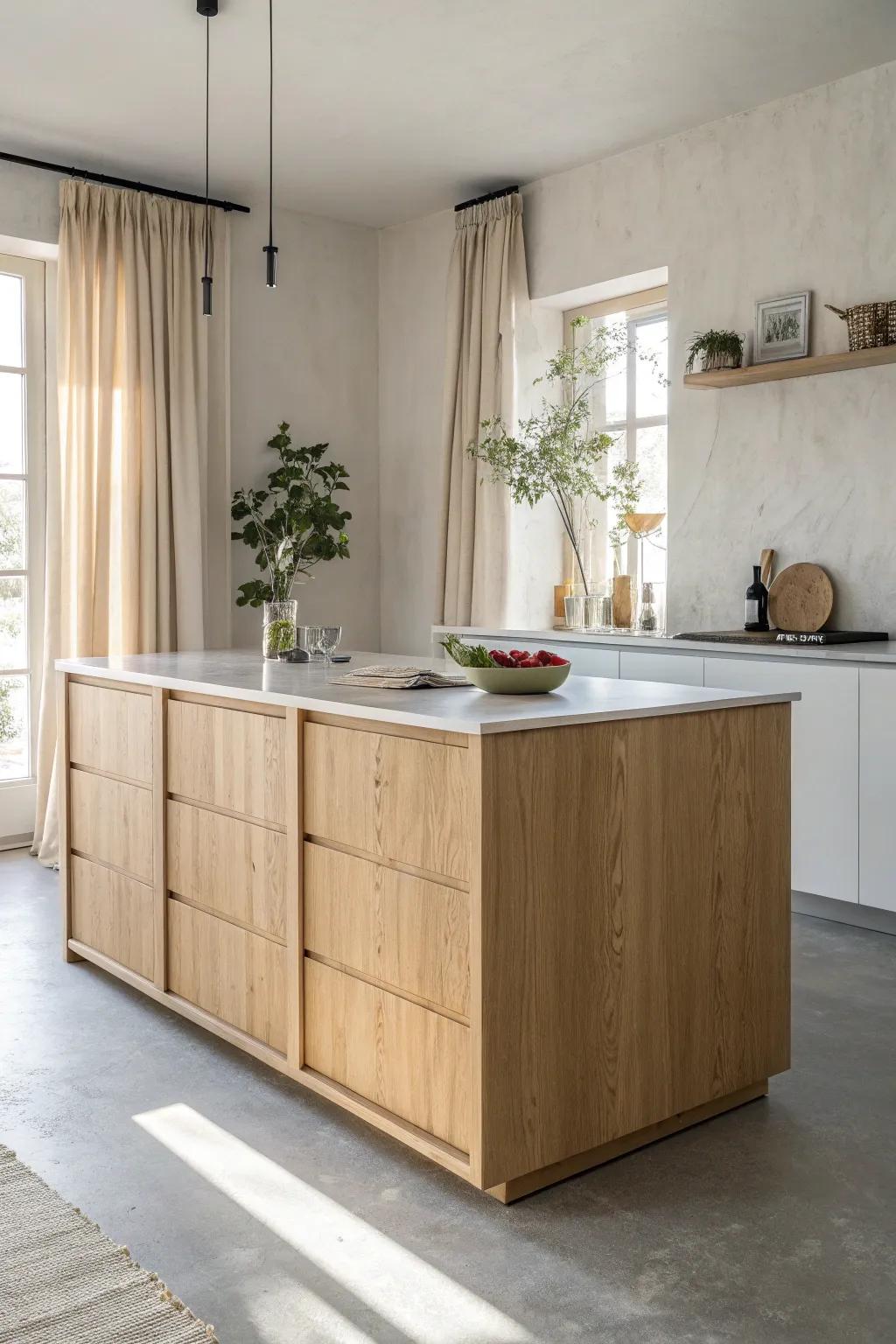 Test a removable wrap first—thin oak panels over a protective layer for commitment-free style.