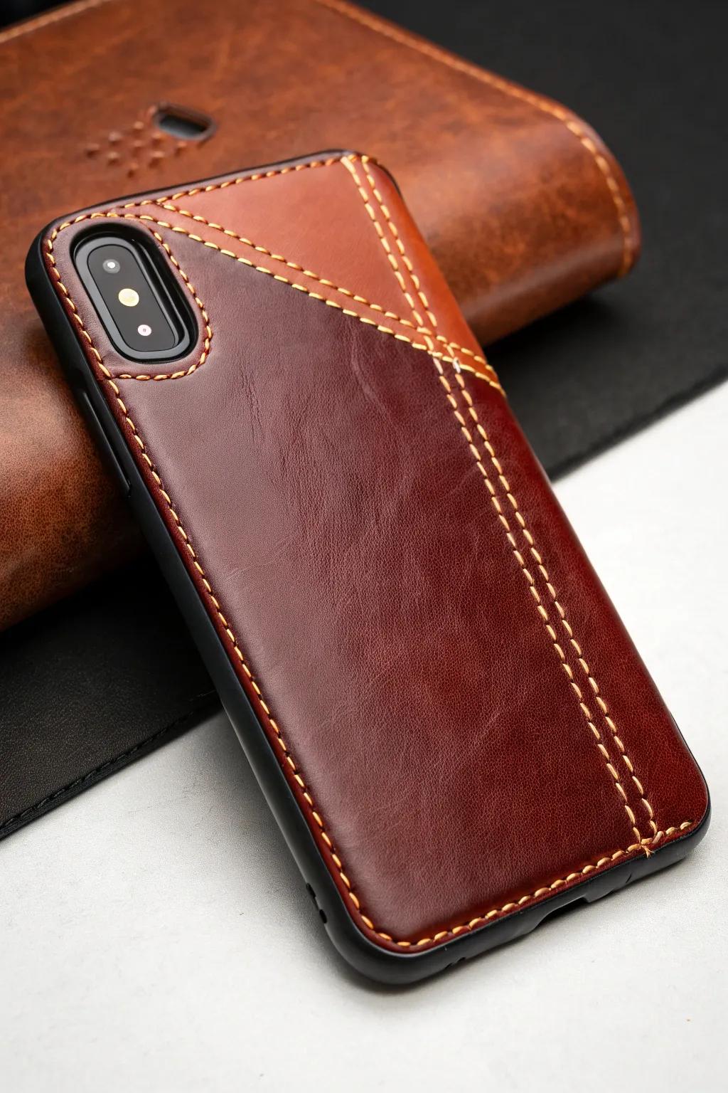 Elevate your phone's style with timeless craftsmanship. Discover the art of leather.