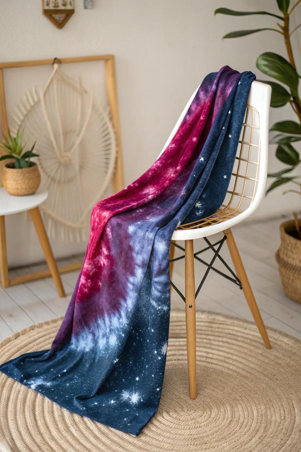 Explore the magic of galaxy tie dye: where craftsmanship meets cosmic beauty.