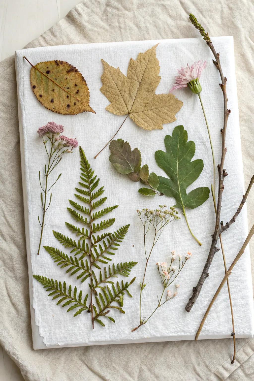 Bringing the beauty of nature indoors with a simple, yet stunning nature collage. Perfect for little hands and big imaginations!