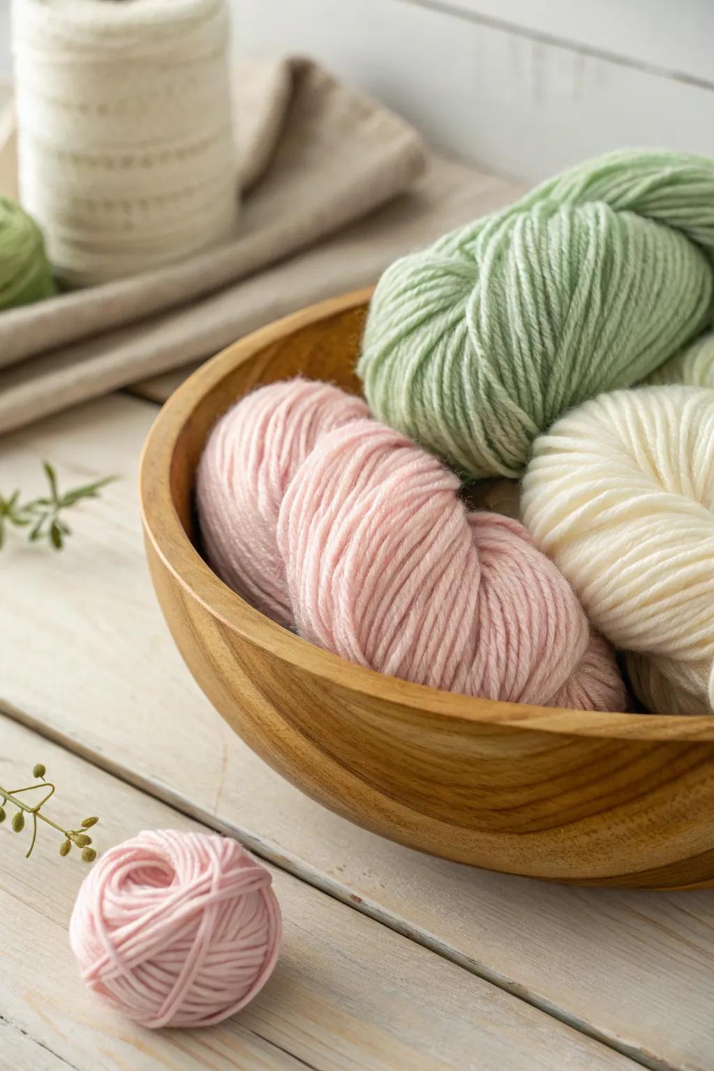 Indulge in the art of knitting with our selection of luxurious yarns—perfect inspiration for crafty moms.
