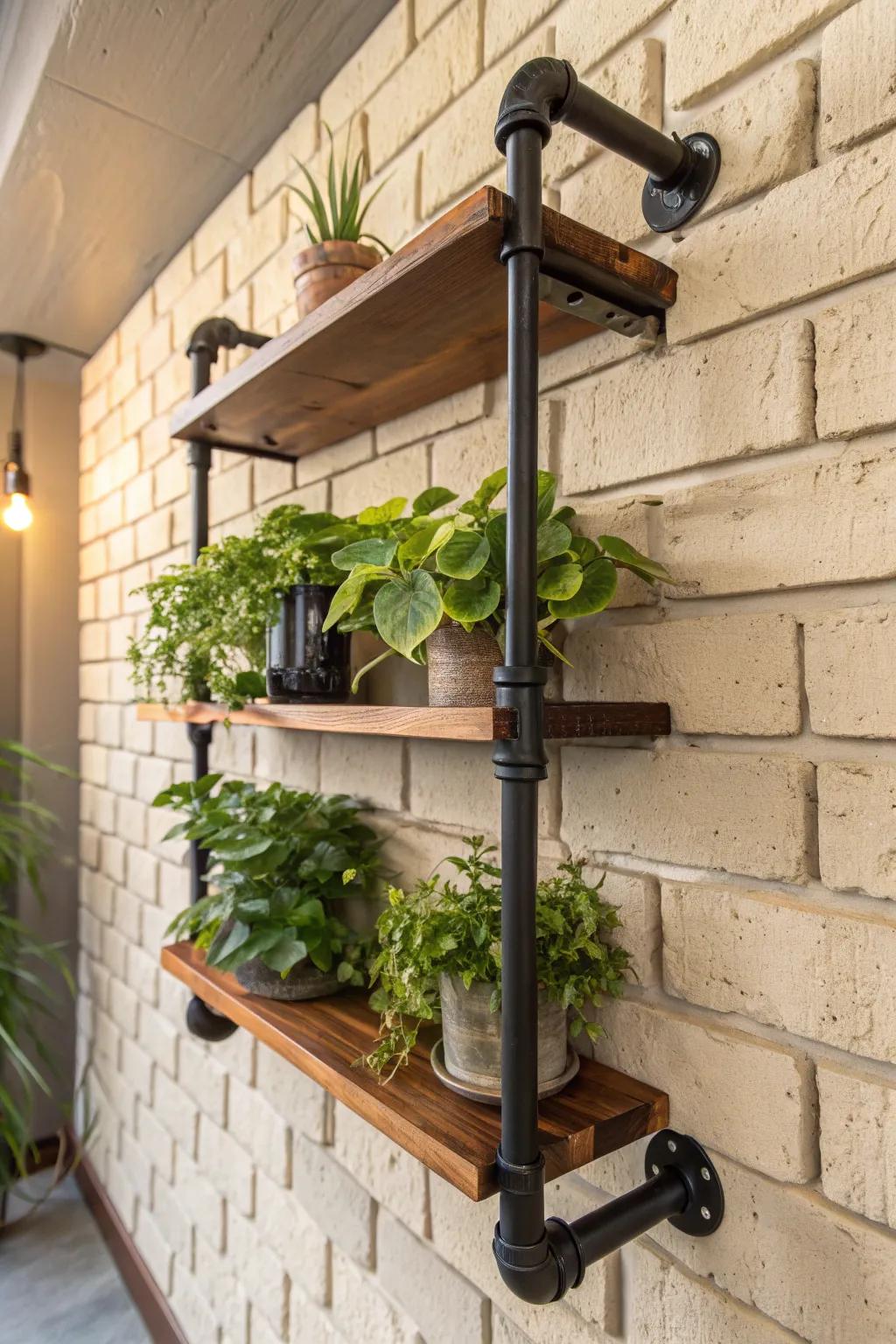 Elevate your space with the perfect blend of nature and industrial design.