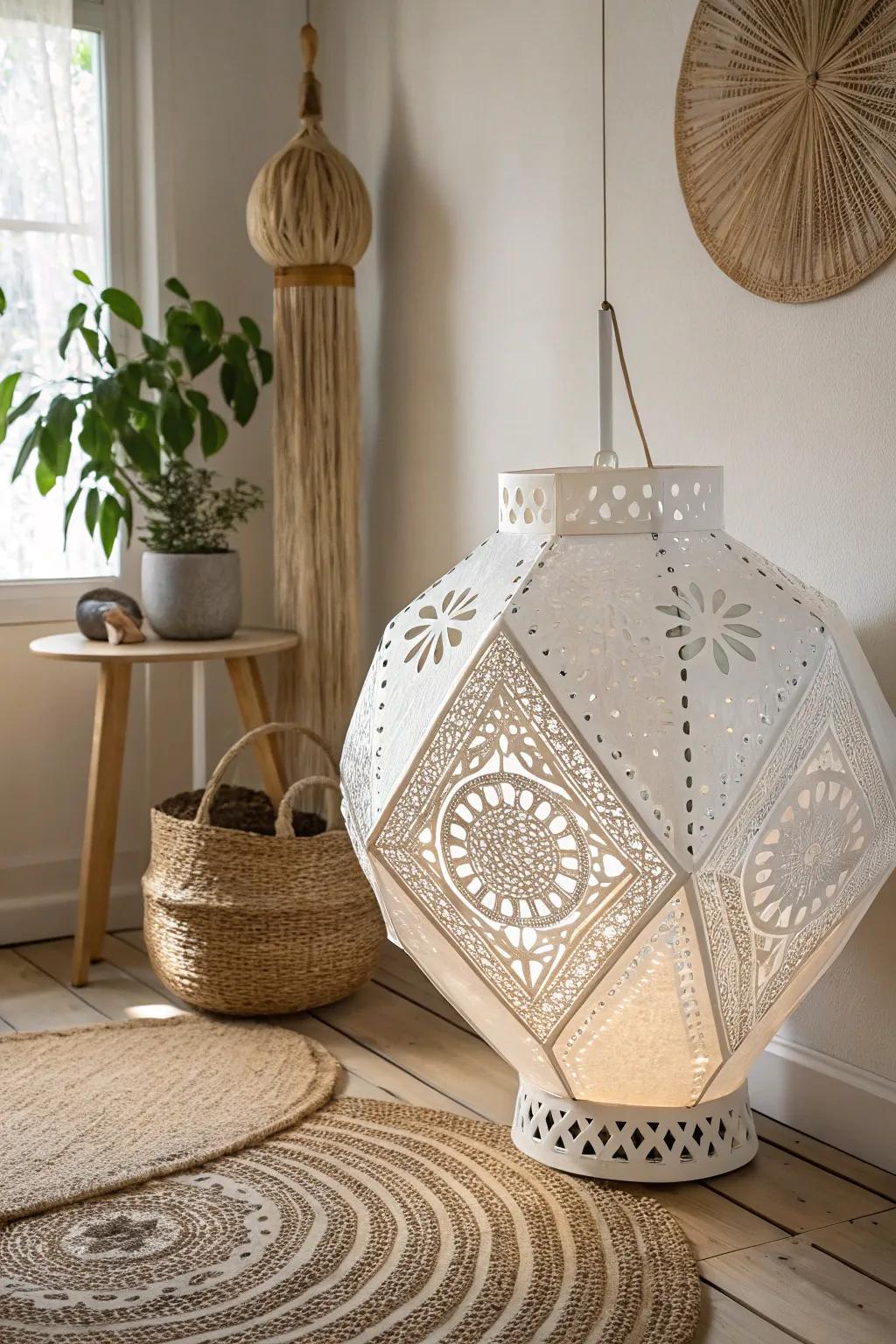Illuminate your space with elegance: handcrafted lampshades that dance with light.