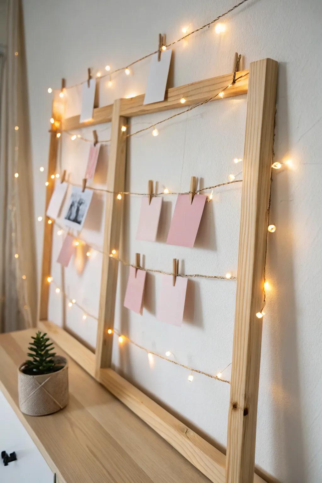 Illuminate your inspiration with enchanting fairy light notes.