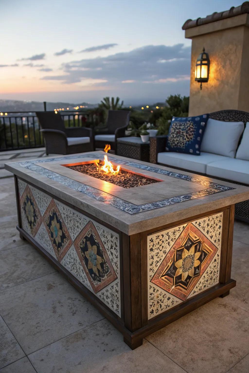 Master the art of warmth and elegance with your own handcrafted fire table, the perfect centerpiece for memorable evenings.